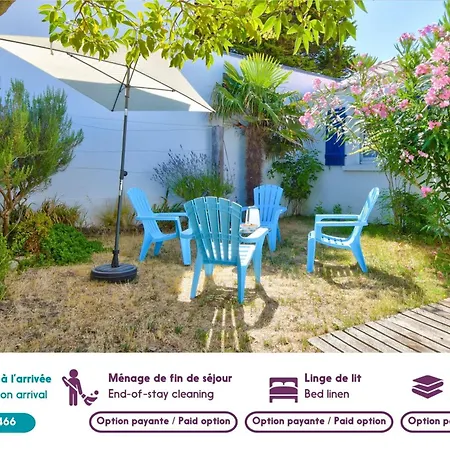 بيت للعطل A 800 M De La Mer, Jolie Maison Avec Jardin Pour 7